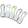 Additional Image 2 - a group of white tags with colorful straps