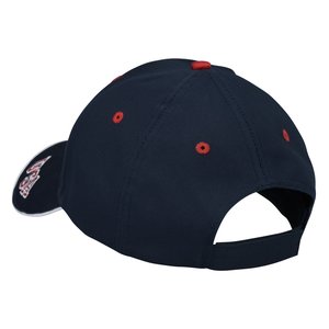 Additional Image 2 - a black hat with red dots
