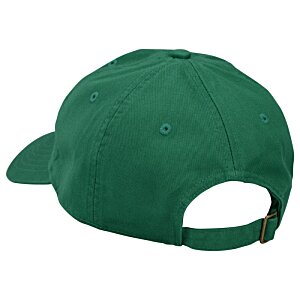 Additional Image 1 - a green hat with a hole in the back