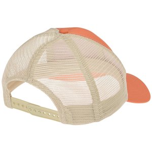 Additional Image 1 - a white and orange hat