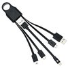 Additional Thumbnail Image 3 - a black usb cable with several different types of cables