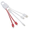 View Image 4 of 4 of Squad 4-in-1 Charging Cable - Multicolor