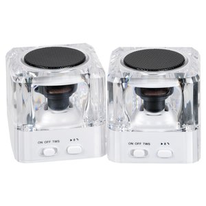 Additional Image 5 - a pair of clear plastic cubes