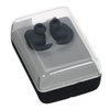 Additional Image 1 - a grey and black wireless earbuds