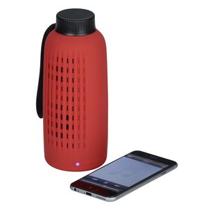 Additional Image 1 - a red water bottle next to a cell phone