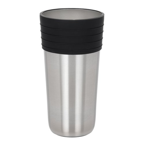 Additional Image 1 - a silver and black cup