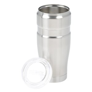 Additional Image 2 - a silver cup with a lid