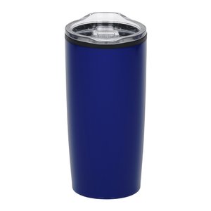 Additional Image 1 - a blue tumbler with a lid