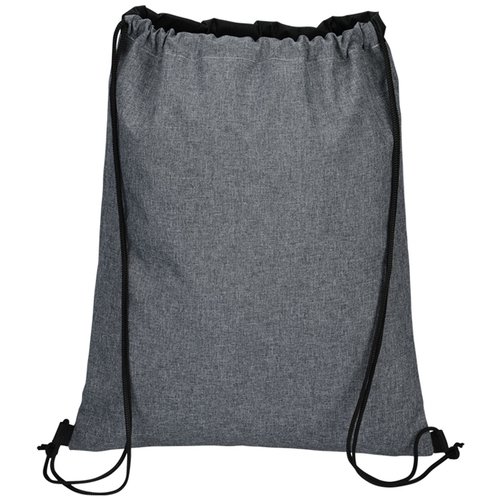 Additional Image 2 - a grey backpack with black straps