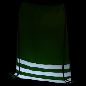 Additional Image 2 - a green skirt with white stripes