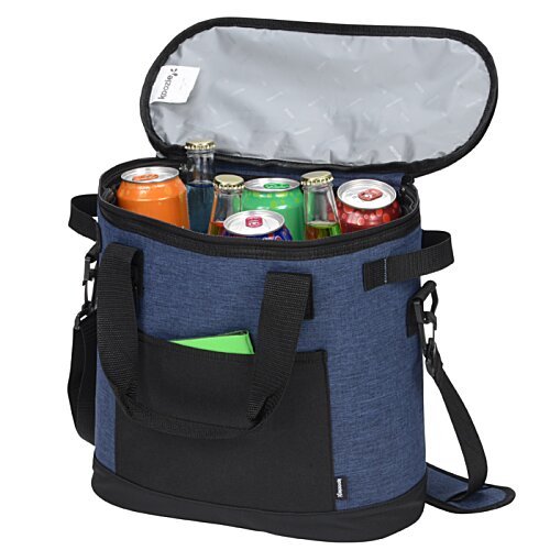 Additional Image 4 - a blue and black cooler bag