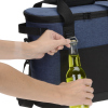 View Image 6 of 8 of Koozie® Heathered 20-Can Tub Cooler Tote - 24 hr