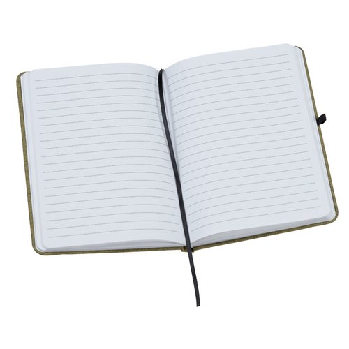 Additional Image 1 - a white notebook with a black pen