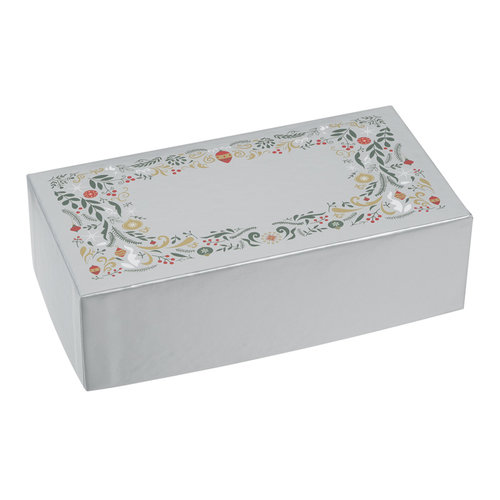 Additional Image 1 - a white rectangular box with a decorative border