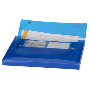 Additional Image 1 - a blue case with a white pen in it