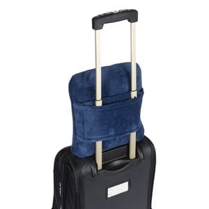 Additional Image 1 - a blue and black bag with handles