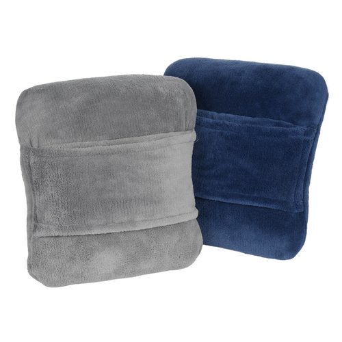 Additional Image 2 - a blue and grey pillow