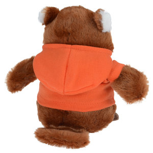 Additional Image 1 - a stuffed animal wearing an orange shirt