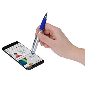 Additional Image 2 - a hand holding a pen over a cellphone