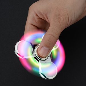 Additional Image 3 - a hand holding a fidget spinner