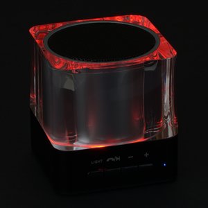 Additional Image 7 - a glass container with red light