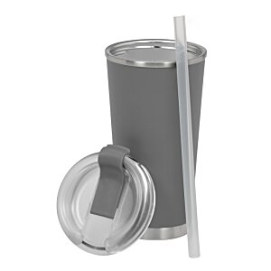 Additional Image 4 - a glass with a straw and a lid