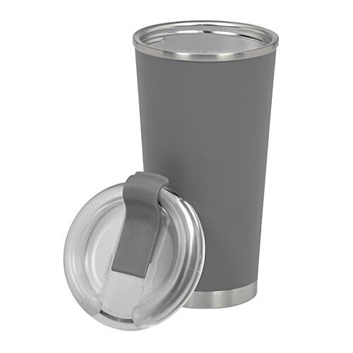 Additional Image 3 - a grey cup with a lid
