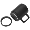 Additional Image 1 - a black mug with a ring