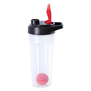 Additional Image 1 - a plastic shaker with a red ball inside