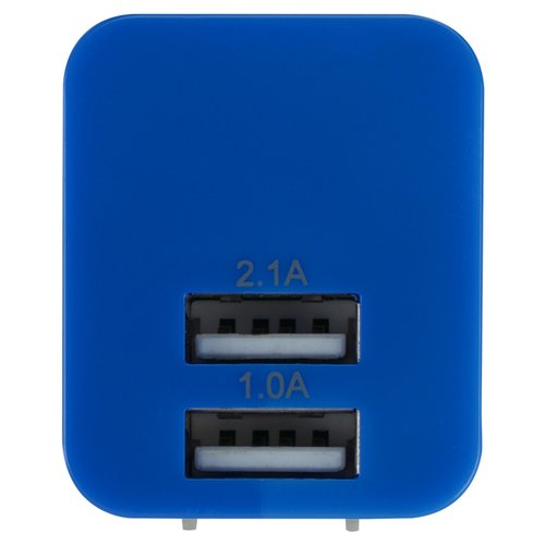 Additional Image 4 - a blue square object with two ports