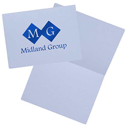 Additional Image 1 - a stack of white paper with blue logo