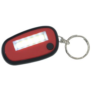 Additional Image 1 - a red key chain with a black border