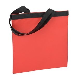 Additional Image 1 - a red bag with a black strap