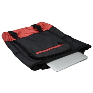 Additional Image 1 - a black and red backpack