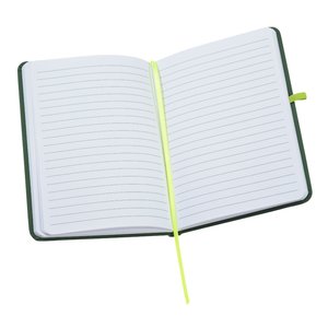 Additional Image 1 - a white notebook with yellow band