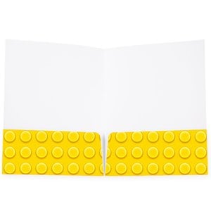 Additional Image 1 - a yellow and white piece of paper