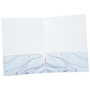 Additional Image 2 - a white square object with blue and white marble