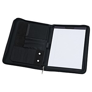 Additional Image 2 - a black and white card holder