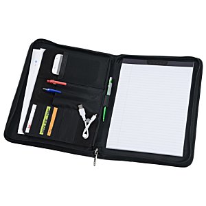 Additional Image 3 - a black case with a white paper and a pen