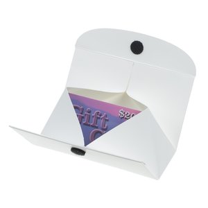 Additional Image 3 - a white object with a purple triangle on it