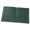 View Image 2 of 3 of Leatherette Paper Two-Pocket Presentation Folder