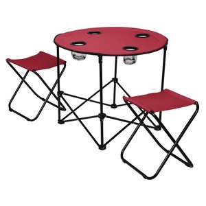 Additional Image 1 - a table and chairs on a white background