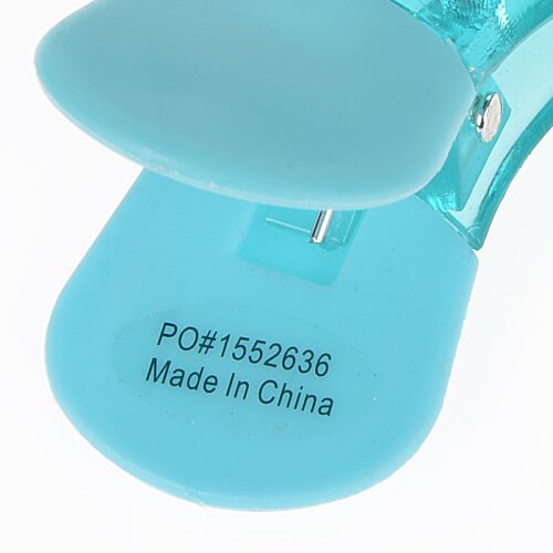 Additional Image 4 - a close up of a blue clip