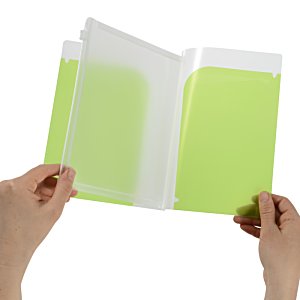 Additional Image 2 - a person holding a green book