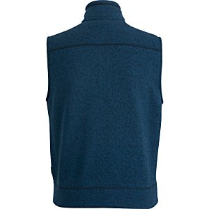Additional Image 1 - a black sweater vest on a white background