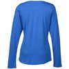 Additional Image 2 - a blue long sleeved shirt