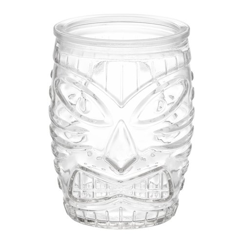 Additional Image 1 - a white glass with a face