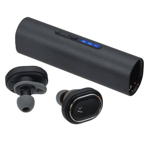 Additional Image 4 - a black earbuds and a tube