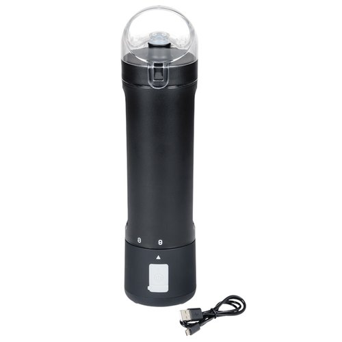 Additional Image 4 - a black cylindrical object with a white label