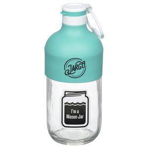 Additional Image 4 - a water bottle with a blue lid